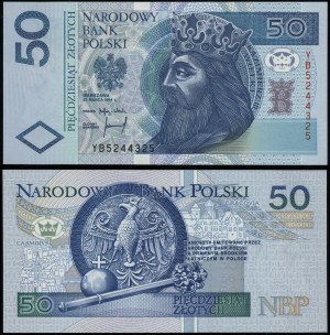 Polonia, 50 zloty, 25.03.1994