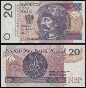 Poland, 20 zloty, 15.09.2016