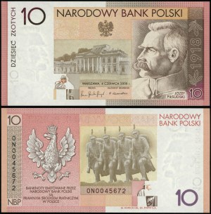 Polsko, 10 zlotých, 4.06.2008