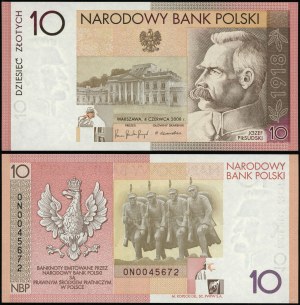Pologne, 10 zloty, 4.06.2008