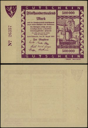 Sliezsko, 500 000 mariek, 23.08.1923