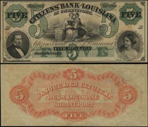 Spojené Štáty Americké (USA), 5 dolárov, 18... (po roku 1860)