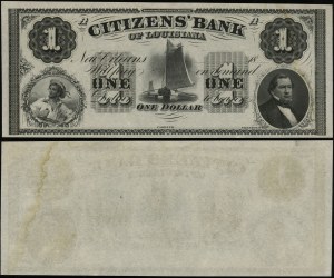 Spojené státy americké (USA), 1 dolar, 18... (c. 1860)