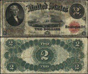 United States of America (USA), $2, 1917