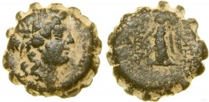 Grecja i posthellenistyczne, brąz (serratus), (ok. 128-123 pne)