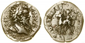 Impero romano, denario, (202-210), Roma
