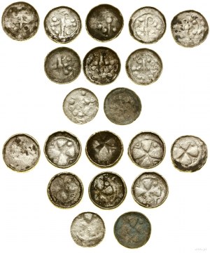 Germany, set of 10 x cross denarius, 10th/XI century.