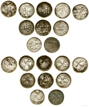 Niemcy, zestaw 10 x denar krzyżowy, X/XI w.