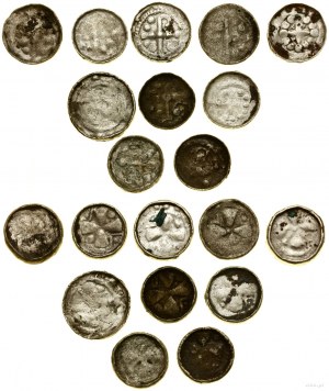 Germany, set of 10 x cross denarius, 10th/XI century.
