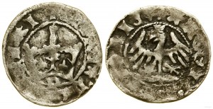 Polonia, Corona da mezzo penny, (1394-1396), Cracovia