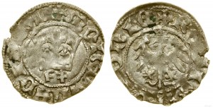Polonia, Corona da mezzo penny, (1412-1414), Cracovia