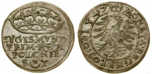 Polonia, penny, 1547, Cracovia