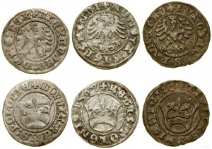 Poland, set of 3 half-pennies