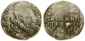 Polonia, trojak, 1600, Lublino