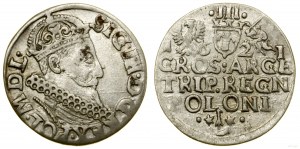 Poland, trojak, 1621, Kraków