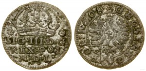 Polen, Pfennig, 1608, Krakau