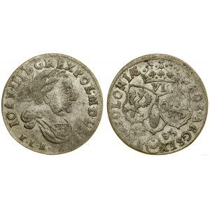Poland, sixpence, 1683 TLB, Bydgoszcz