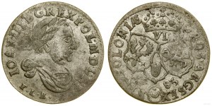 Poland, sixpence, 1683 TLB, Bydgoszcz