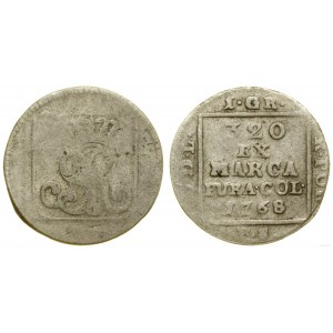 Poland, silver penny, 1768 FS, Warsaw