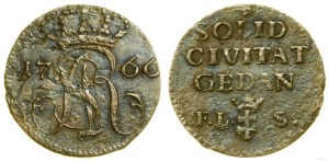 Polonia, scellino, 1766 FL-S, Danzica