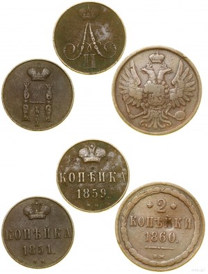 Poľsko, sada 3 mincí, Varšava