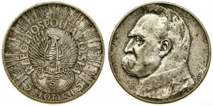 Polen, 5 Zloty, 1934 S, Warschau