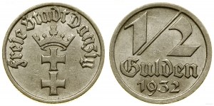 Pologne, 1/2 florin, 1932, Berlin