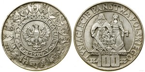 Polsko, 100 zlotých, 1966, Varšava