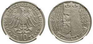 Poľsko, 10 zlotých, 1964, Varšava