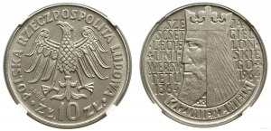 Poland, 10 zloty, 1964, Warsaw
