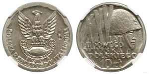 Polonia, 10 zloty, 1968, Varsavia