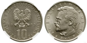 Poland, 10 zloty, 1975, Warsaw