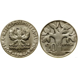 Polska, 20 złotych, 1964, Warszawa