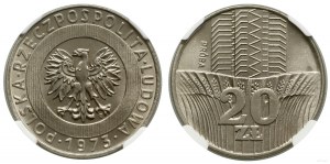 Polonia, 20 zloty, 1973, Varsavia