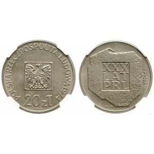 Polska, 20 złotych, 1974, Warszawa