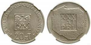 Pologne, 20 zloty, 1974, Varsovie
