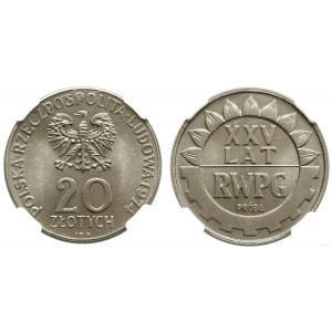 Polska, 20 złotych, 1974, Warszawa
