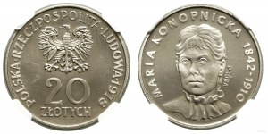 Poľsko, 20 zlotých, 1978, Varšava