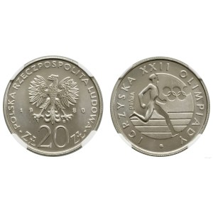 Polska, 20 złotych, 1980, Warszawa