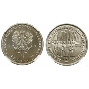 Polska, 20 złotych, 1980, Warszawa