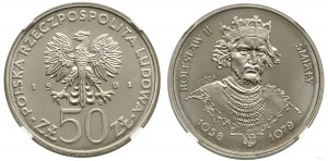 Poland, 50 zloty, 1981, Warsaw