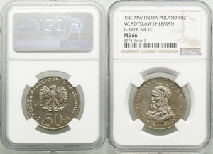 Pologne, 50 zloty, 1981, Varsovie