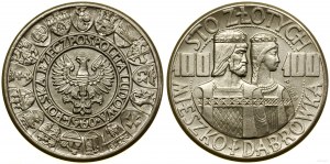 Pologne, 100 zloty, 1960, Varsovie
