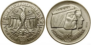 Polsko, 100 zlotých, 1960, Varšava
