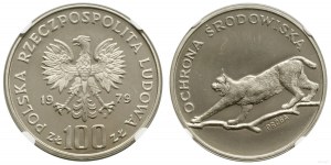 Poľsko, 100 zlotých, 1979, Varšava