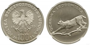 Pologne, 100 zloty, 1979, Varsovie