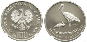 Polsko, 100 zlotých, 1982, Varšava