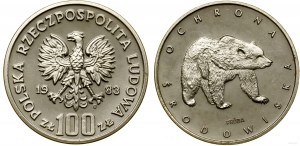 Polsko, 100 zlotých, 1983, Varšava