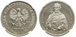 Polska, 200 złotych, 1980, Warszawa