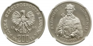 Polonia, 200 zloty, 1980, Varsavia